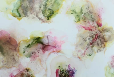 Alcohol Ink Art Fairy Floret by Aarushi Malik